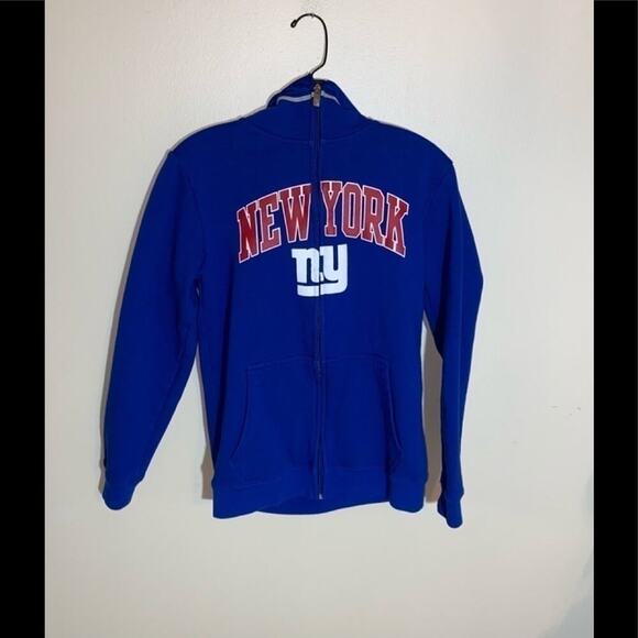 NFL Other - NFL TEAM APPAREL “GIANTS” FULL ZIP “HOODIE” WITH FULL ZIP HOOD SIZE L